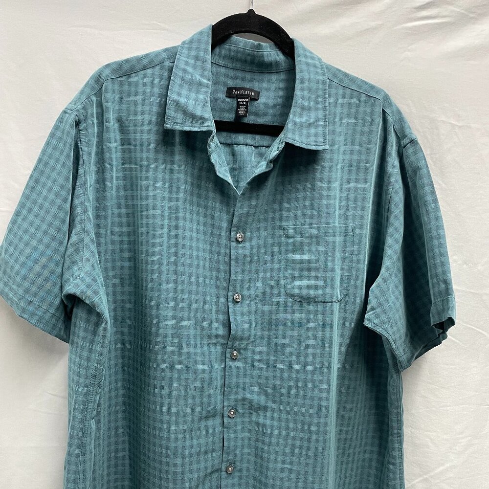 VanHeusen Mens Size XXL Turquoise